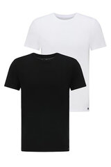 Футболка мужская Lee 112117018, белая, черная, 2 шт. цена и информация | Мужские футболки | pigu.lt