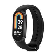 Xiaomi Mi Band 8 - Черный цена и информация | Аксессуары для смарт-часов и браслетов | pigu.lt