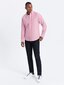 Marškiniai vyrams Ombre Clothing 123615-7, rožiniai kaina ir informacija | Vyriški marškiniai | pigu.lt