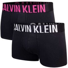 Trumpikės vyrams Calvin Klein 82080, juodos, 2vnt. цена и информация | Трусы | pigu.lt