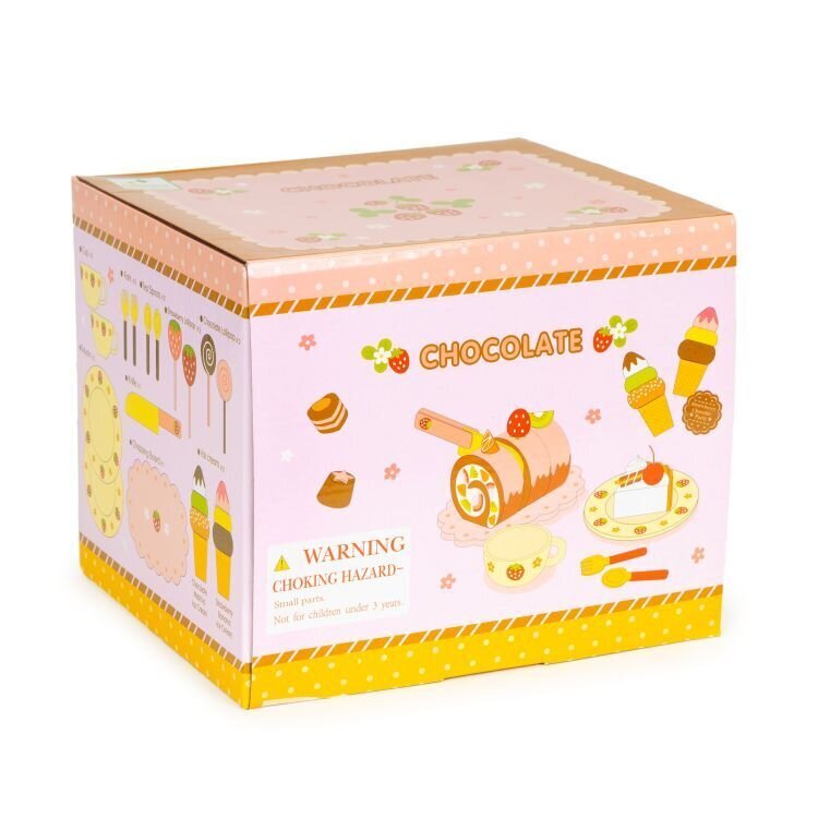 Medinių saldainių dėžutės rinkinys Multistore HC601926, 29 elementai kaina ir informacija | Žaislai mergaitėms | pigu.lt