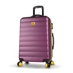 Vidutinis lagaminas My Valice 6797, M, violetinis цена и информация | Чемоданы, дорожные сумки  | pigu.lt