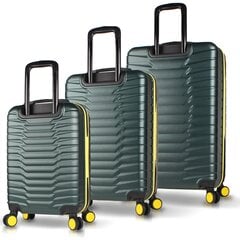 Набор чемоданов My Valice 5615, M,L,XL, žзелёный цена и информация | Чемоданы, дорожные сумки  | pigu.lt