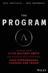 Program: Lessons From Elite Military Units for Creating and Sustaining High Performance Leaders and Teams цена и информация | Книги по экономике | pigu.lt