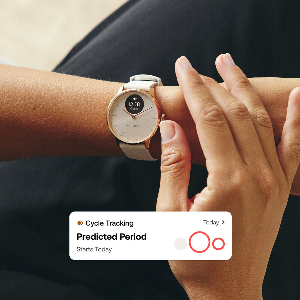 Withings ScanWatch Light Hybrid Sand kaina ir informacija | Išmanieji laikrodžiai (smartwatch) | pigu.lt