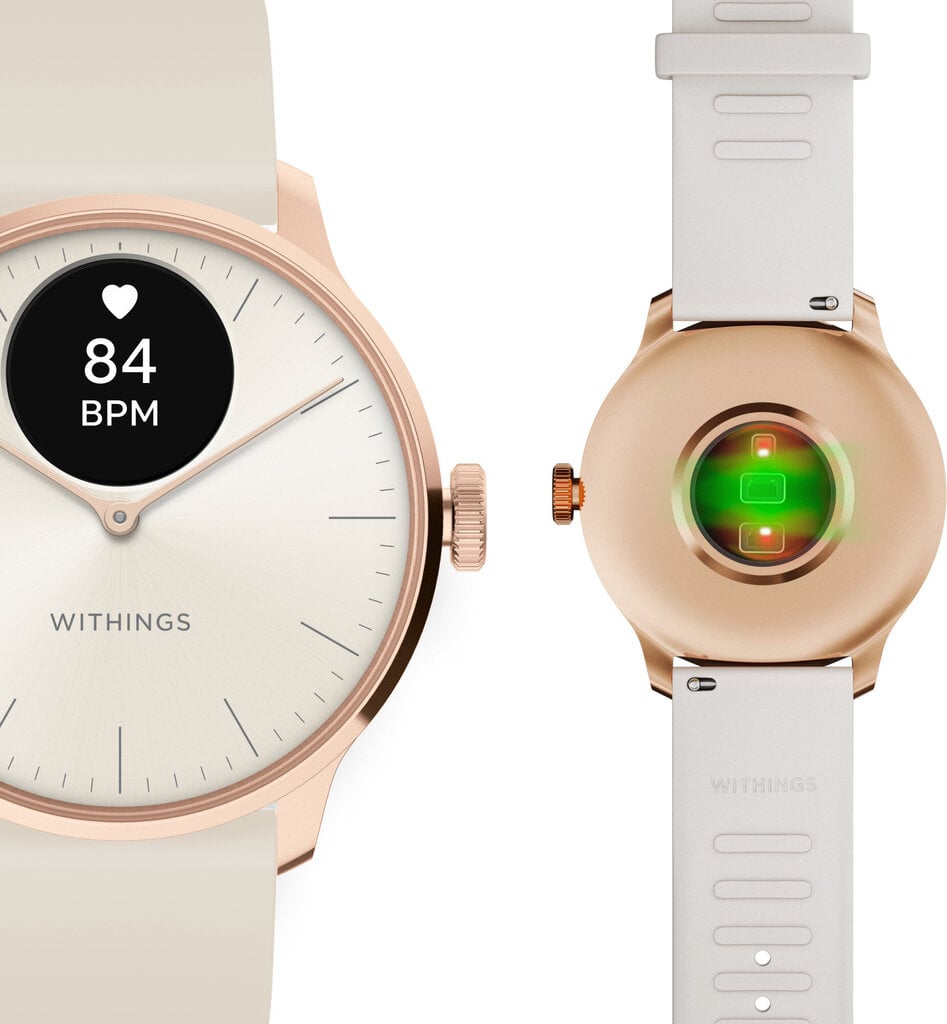 Withings ScanWatch Light Hybrid Sand kaina ir informacija | Išmanieji laikrodžiai (smartwatch) | pigu.lt