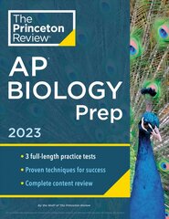 Princeton Review AP Biology Prep, 2023: 3 Practice Tests plus Complete Content Review plus Strategies & Techniques kaina ir informacija | Socialinių mokslų knygos | pigu.lt