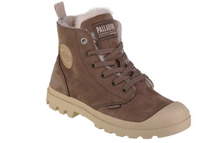 Sportiniai bateliai moterims Palladium Pampa Hi Zip Wl 62696, rudi kaina ir informacija | Sportiniai bateliai, kedai moterims | pigu.lt