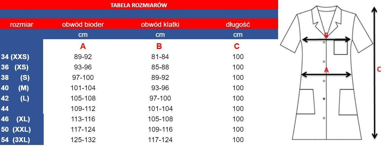 Moteriškas laboratorinis chalatas, 1 vnt. kaina ir informacija | Medicininė apranga | pigu.lt