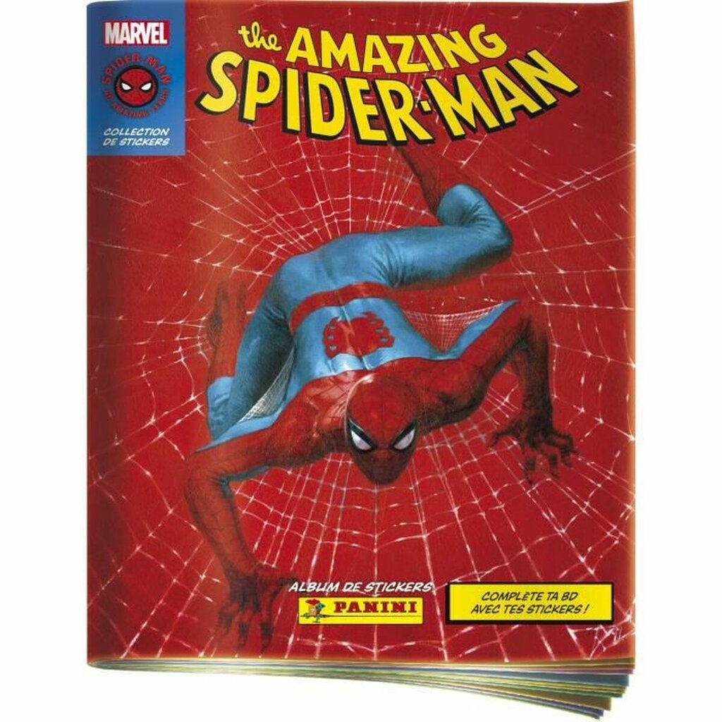 Lipdukų albumas Spiderman 60th Anniversary The Amazing Spider-Man kaina ir informacija | Lavinamieji žaislai | pigu.lt