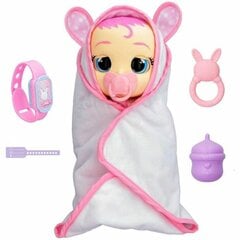 Lėlė Cry Babies Newborn IMC Toys, rožinė, 30 cm kaina ir informacija | Žaislai mergaitėms | pigu.lt