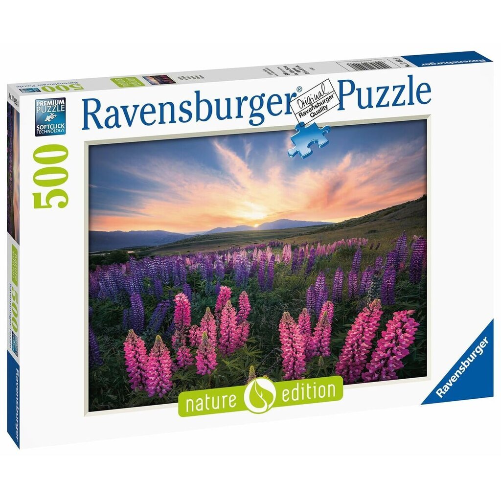 Dėlionė su lubinais, Ravensburger, 17492, 500 d. цена и информация | Dėlionės (puzzle) | pigu.lt