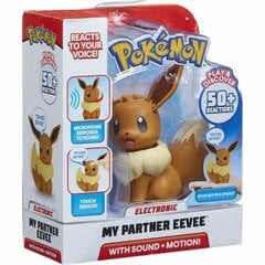 Interaktyvus žaislas Bandai Pokémon Eevee, FR kaina ir informacija | Žaislai berniukams | pigu.lt