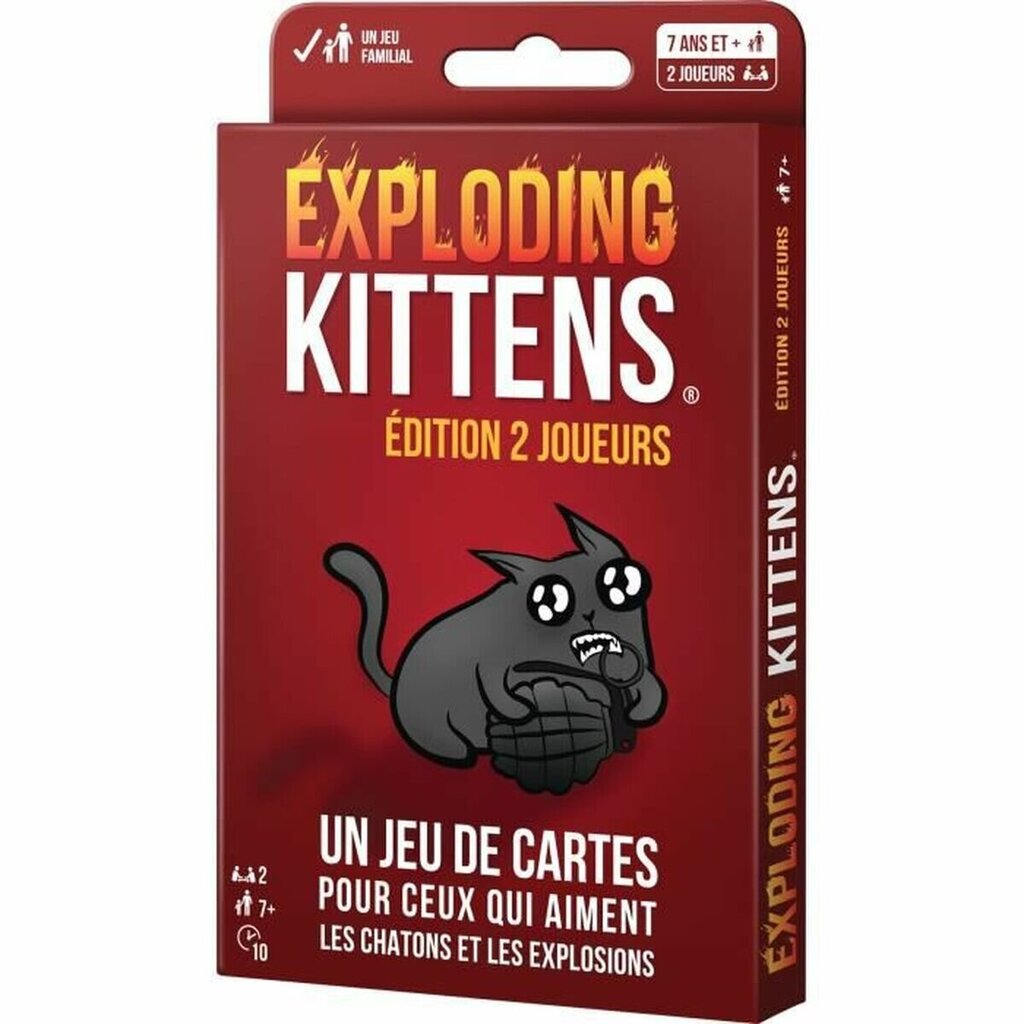 Kortų žaidimas Asmodee Exploding Kittens цена | pigu.lt