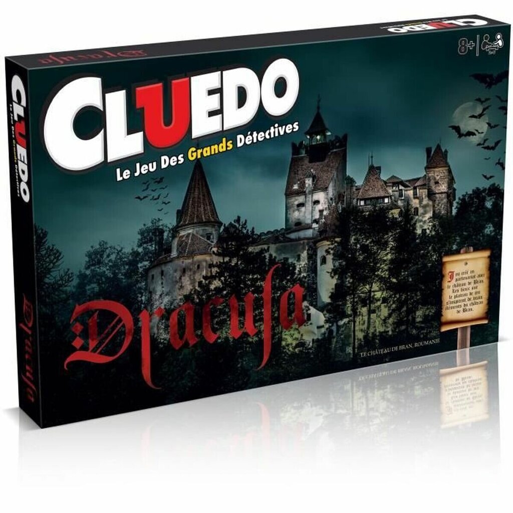 Stalo žaidimas Cluedo: Drakula Winning Moves, FR kaina ir informacija | Stalo žaidimai, galvosūkiai | pigu.lt