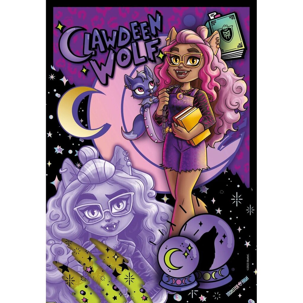 Dėlionė Monster High Clawdeen Wolf, 150 d. kaina ir informacija | Dėlionės (puzzle) | pigu.lt