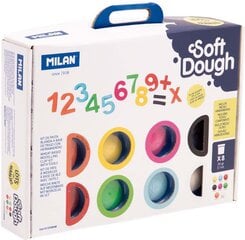 Modeliavimo rinkinys su priedais Milan Skaičiai, 8 spalvos цена и информация | Развивающие игрушки | pigu.lt