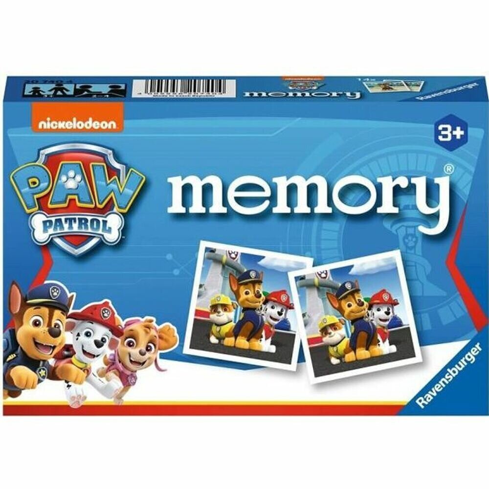 Atminties žaidimas Paw Patrol Ravensburger kaina ir informacija | Stalo žaidimai, galvosūkiai | pigu.lt