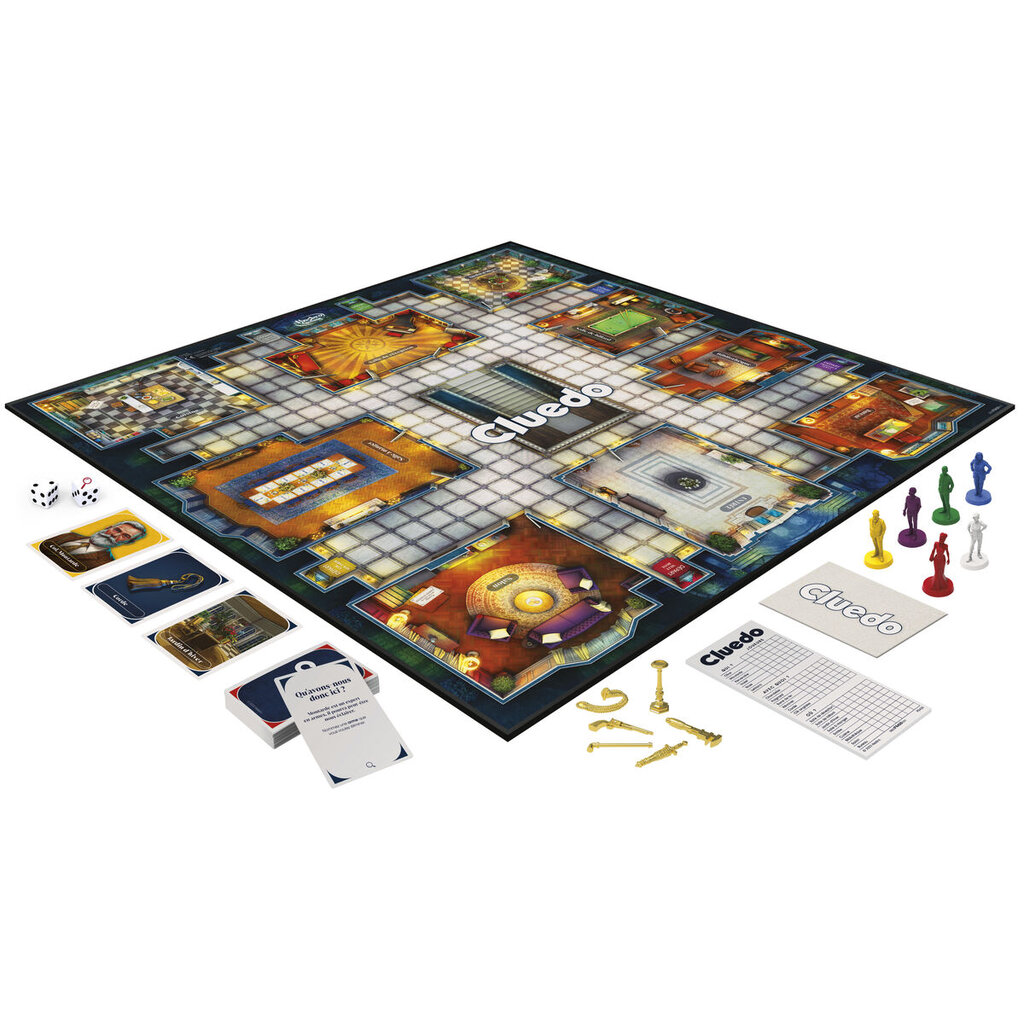 Stalo žaidimas Hasbro Cluedo, FR цена и информация | Stalo žaidimai, galvosūkiai | pigu.lt