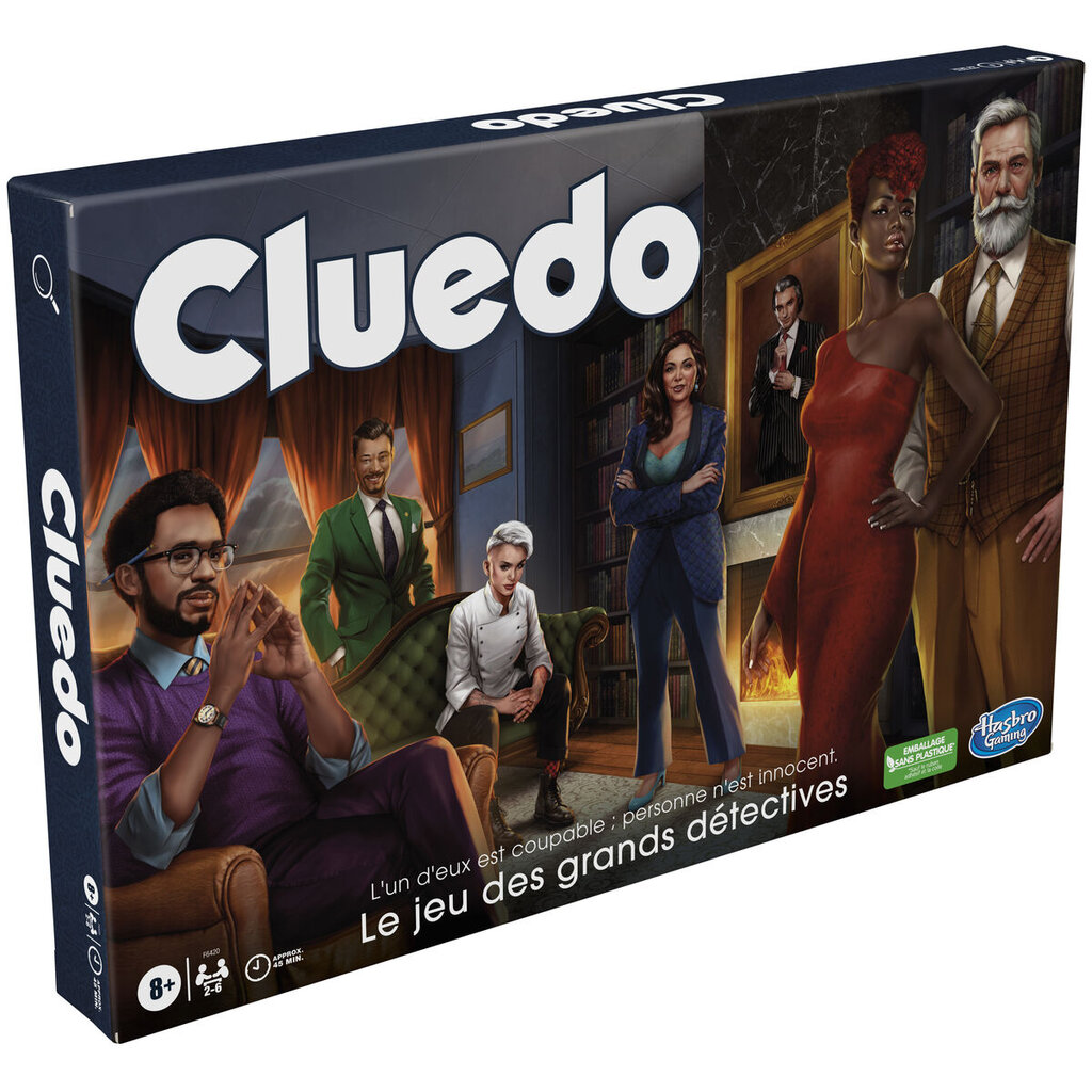 Stalo žaidimas Hasbro Cluedo, FR kaina ir informacija | Stalo žaidimai, galvosūkiai | pigu.lt