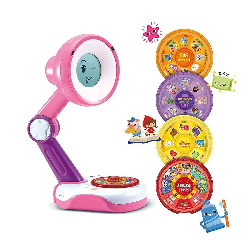 Interaktyvi lempa Vtech Funny Sunny kaina ir informacija | Žaislai mergaitėms | pigu.lt