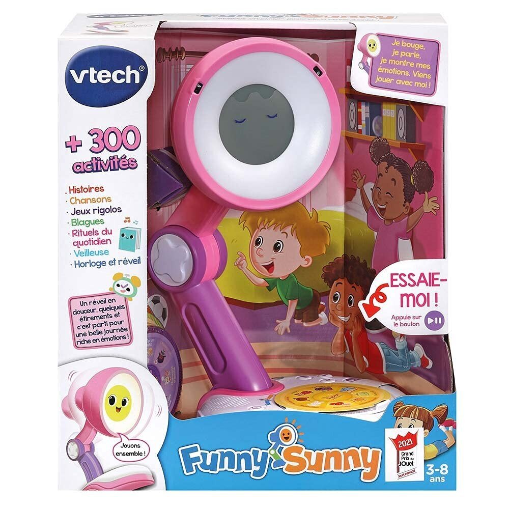 Interaktyvi lempa Vtech Funny Sunny kaina ir informacija | Žaislai mergaitėms | pigu.lt