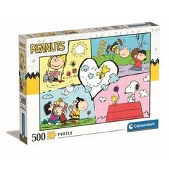 Dėlionė, Clementoni, Riešutėliai/Peanuts, 500 d. kaina ir informacija | Dėlionės (puzzle) | pigu.lt