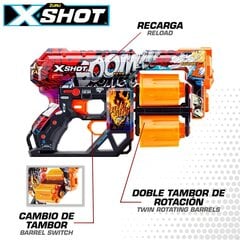 Žaislinis šautuvas Zuru X-Shot Dread, 6 vnt. цена и информация | Игрушки для мальчиков | pigu.lt