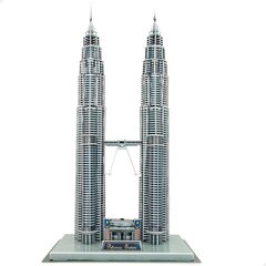 3D dėlionė Colorbaby Petronas Towers kaina ir informacija | Dėlionės (puzzle) | pigu.lt