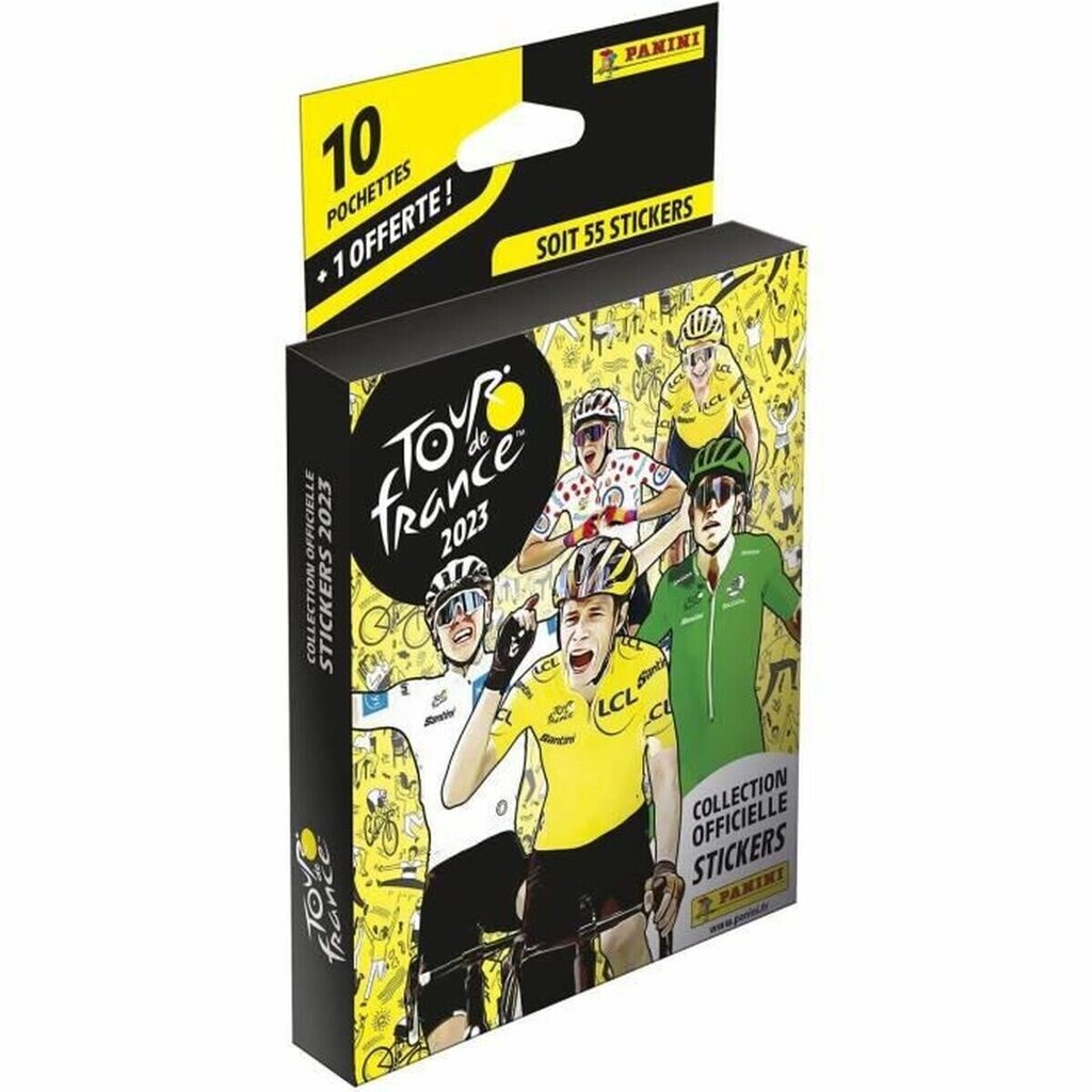 Lipdukų pakuotė Panini Tour de France, 10 vnt. цена и информация | Žaislai berniukams | pigu.lt