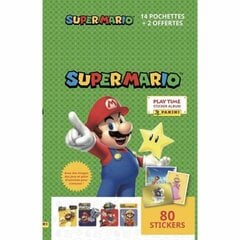 Lipdukų pakuotė Super Mario Bros™ Panini, 80 vnt. kaina ir informacija | Žaislai berniukams | pigu.lt