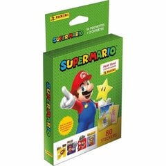 Lipdukų pakuotė Super Mario Bros™ Panini, 80 vnt. цена и информация | Игрушки для мальчиков | pigu.lt