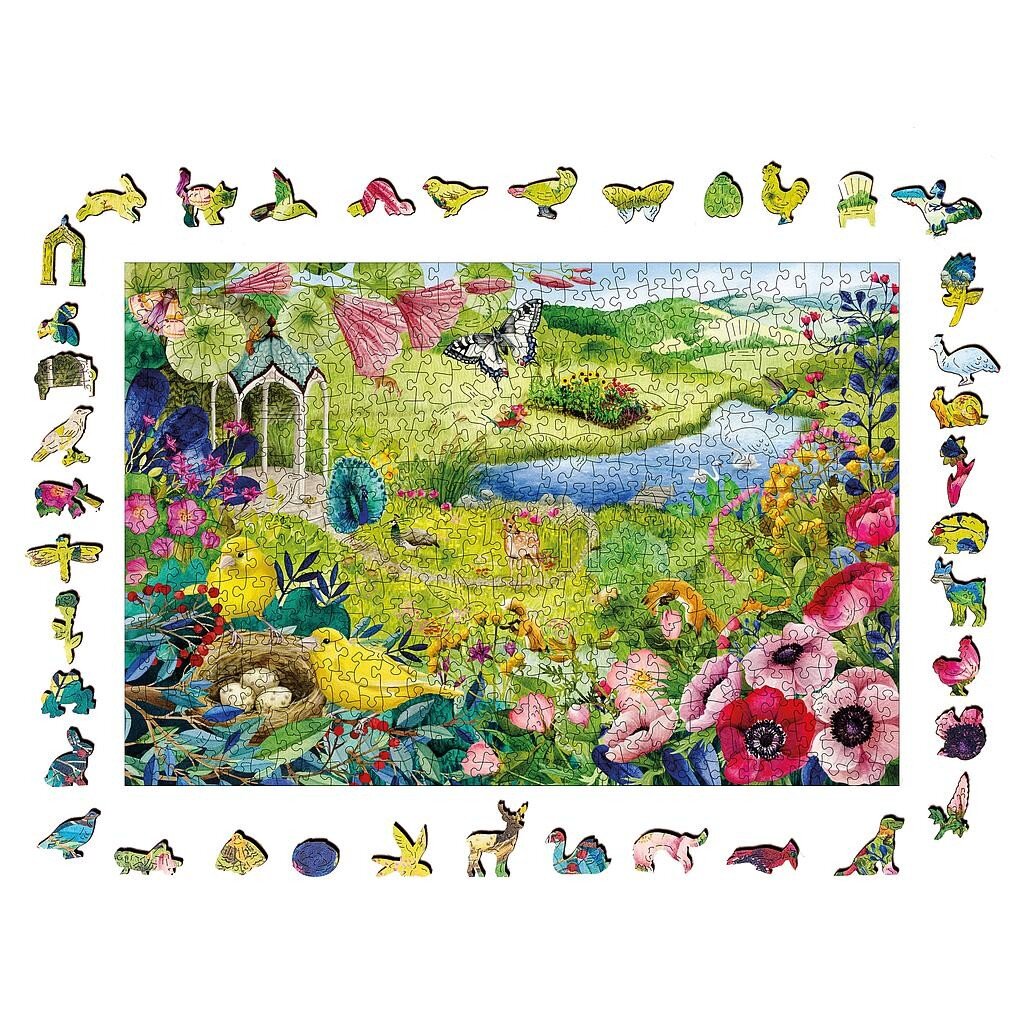 Medinė dėlionė Ravensburger Nuostabi gamta, 500 d. kaina ir informacija | Dėlionės (puzzle) | pigu.lt