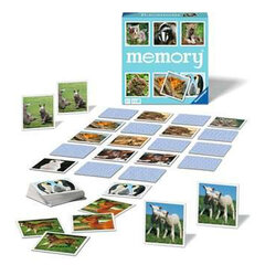 Atminties žaidimas Ravensburger Grand Memory Theme: Small animals, EN kaina ir informacija | Stalo žaidimai, galvosūkiai | pigu.lt