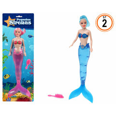 Lėlė undinė Sirena Bigbuy Fun kaina ir informacija | Žaislai mergaitėms | pigu.lt