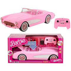 Rc mašina Corvette Barbie, rožinė kaina ir informacija | Žaislai mergaitėms | pigu.lt