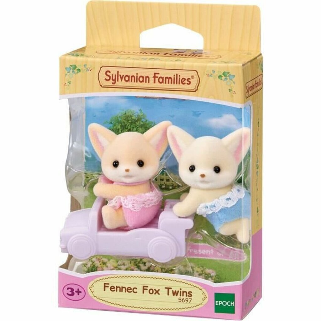 Figūrėlės Sylvanian Families Fennec Fox Twins kaina ir informacija | Žaislai berniukams | pigu.lt