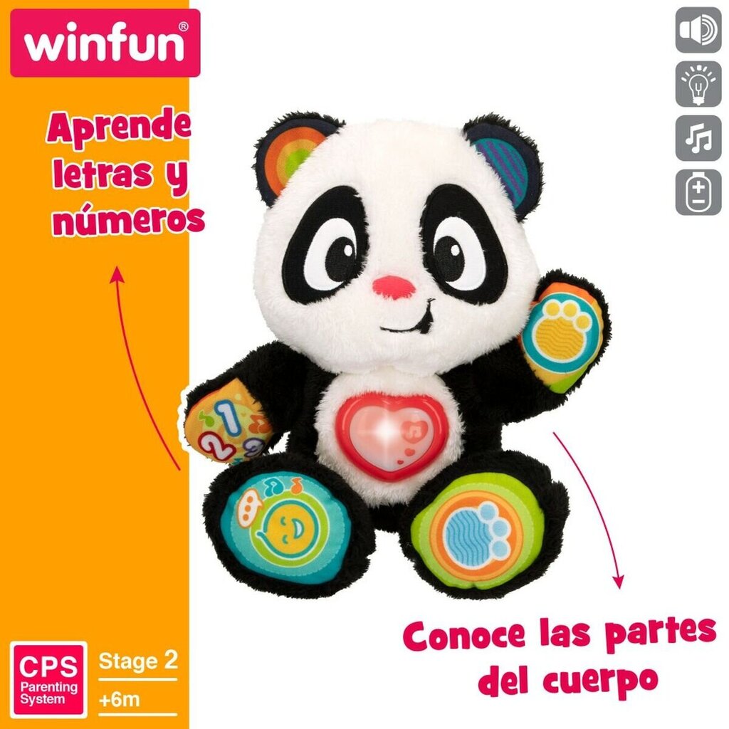 Kūdikio žaislas Panda Winfun, 4vnt kaina ir informacija | Žaislai kūdikiams | pigu.lt