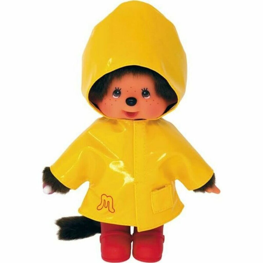 Minkštas žaislas Bandai Monchhichi Iconic Raincoat, 20 cm kaina ir informacija | Minkšti (pliušiniai) žaislai | pigu.lt