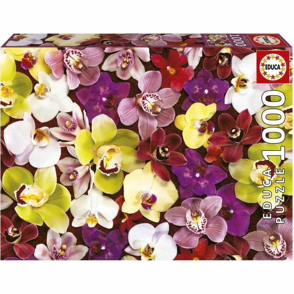 Dėlionė Educa Orchidėja, 1000 dal. цена и информация | Dėlionės (puzzle) | pigu.lt