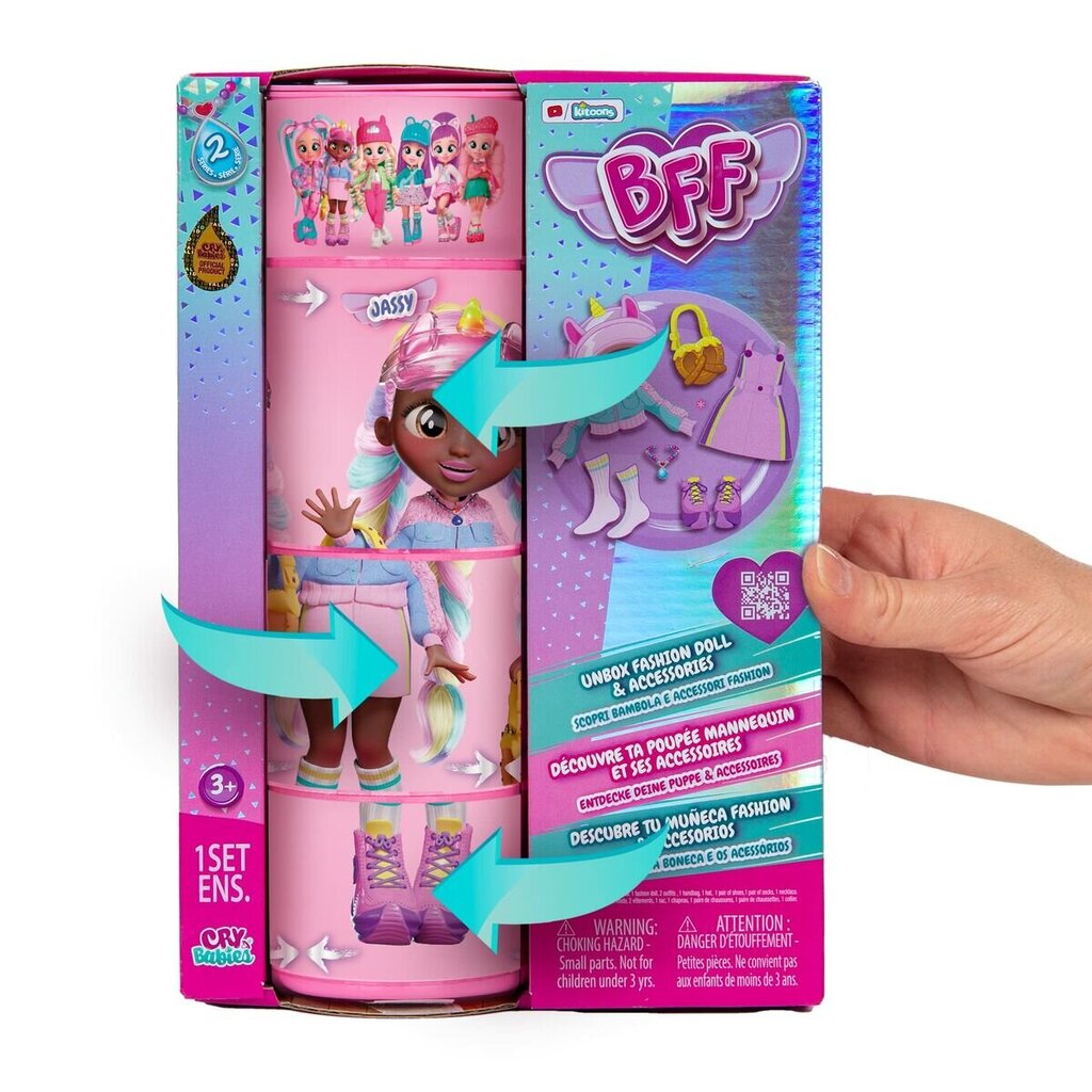 Lėlė Jassy su priedais IMC Toys BFF kaina ir informacija | Žaislai mergaitėms | pigu.lt