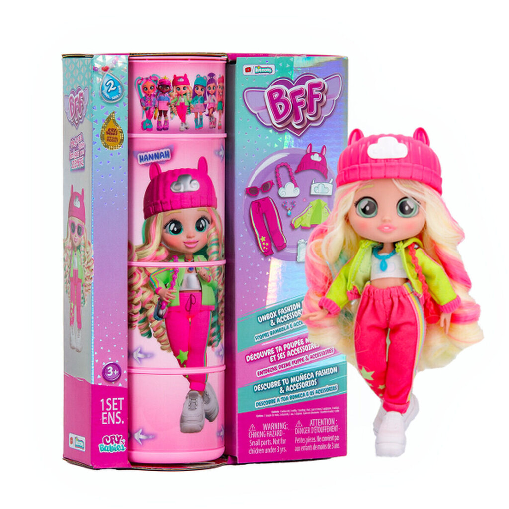 Кукла Ханна с аксессуарами IMC Toys BFF, розовый цена | pigu.lt