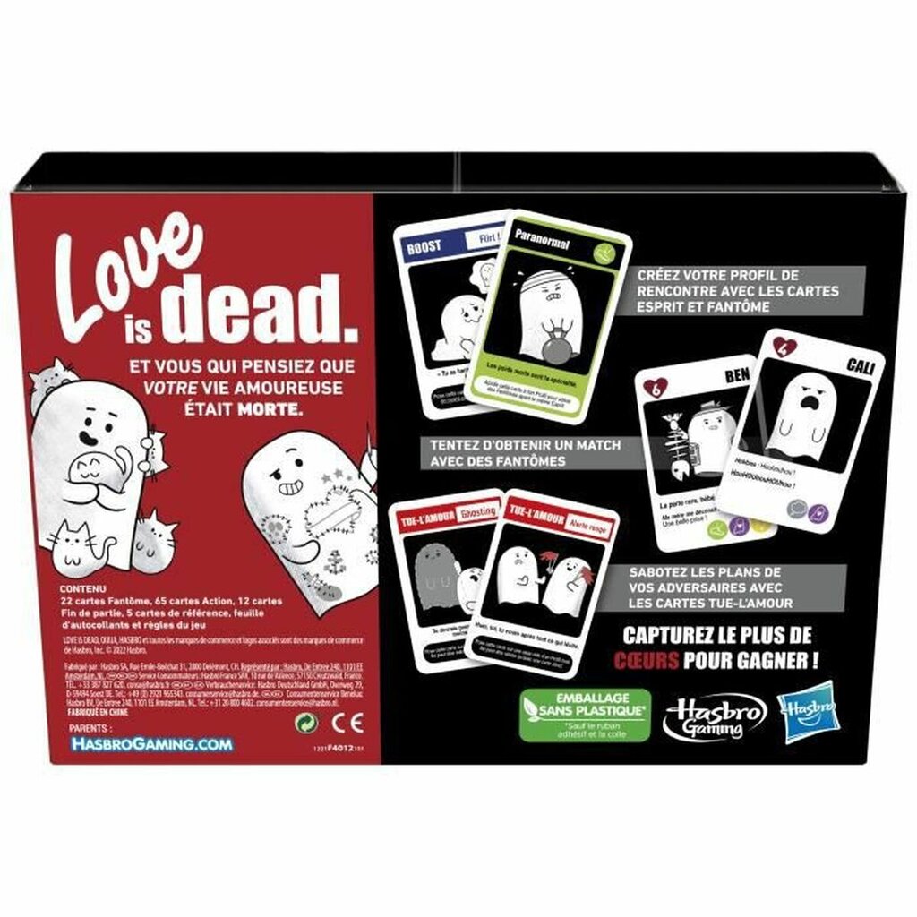 Stalo žaidimas Hasbro Love is Dead, FR kaina ir informacija | Stalo žaidimai, galvosūkiai | pigu.lt