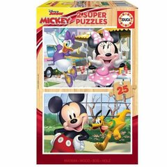 Dėlionių rinkinys Educa Mickey & Friends, 50 dal. kaina ir informacija | Dėlionės (puzzle) | pigu.lt