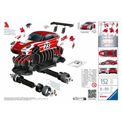 Ravensburger 3D dėlionė Porsche 911 kaina ir informacija | Dėlionės (puzzle) | pigu.lt