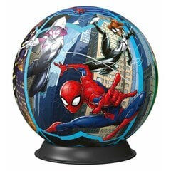 3D dėlionė Ravensburger Spiderman (Žmogus Voras), 76 d. kaina ir informacija | Dėlionės (puzzle) | pigu.lt