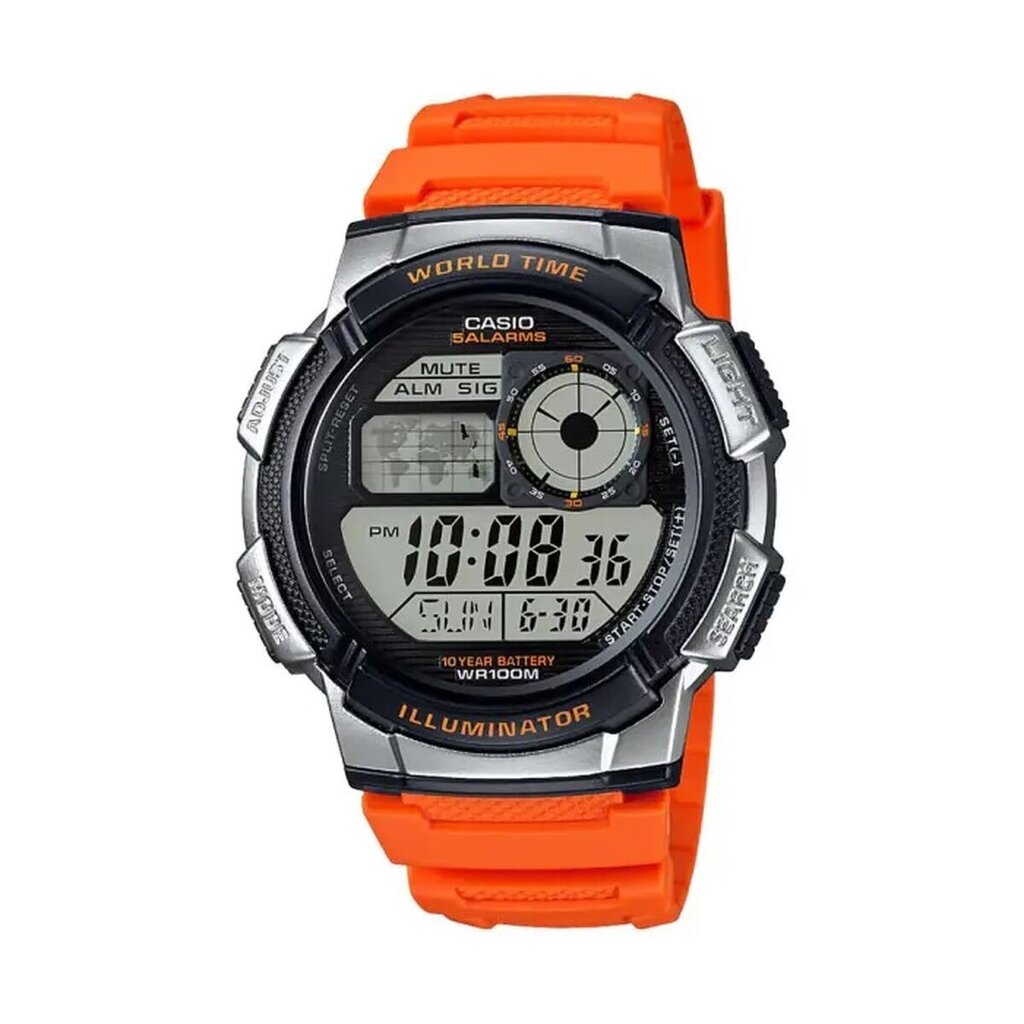 Laikrodis vyrams Casio WORLD TIME ILLUMINATOR S7273602 kaina ir informacija | Vyriški laikrodžiai | pigu.lt