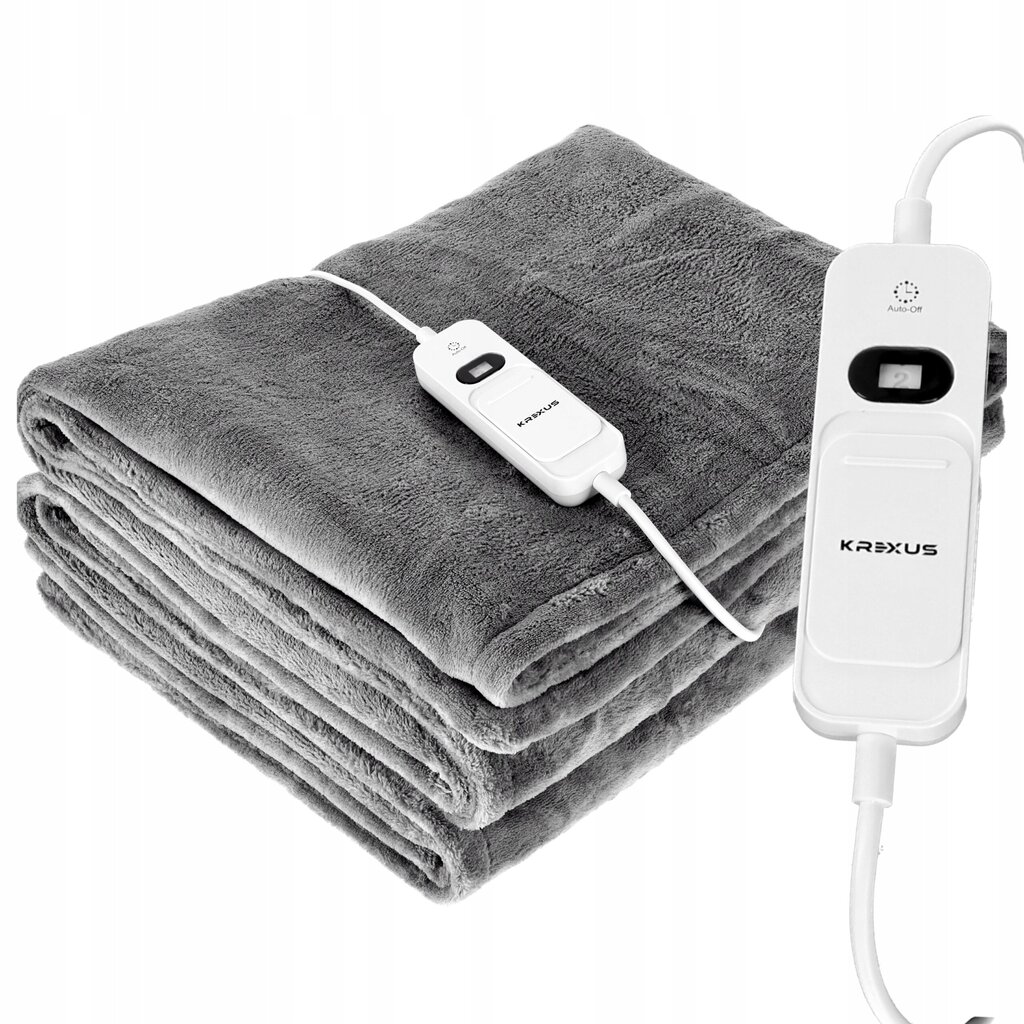 Krexus šildoma antklodė, 180x130 cm kaina ir informacija | Antklodės | pigu.lt