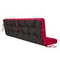 Sūpynių pagalvėlė Sales Core, 120x105x8 cm, raudona цена и информация | Pagalvės, užvalkalai, apsaugos | pigu.lt