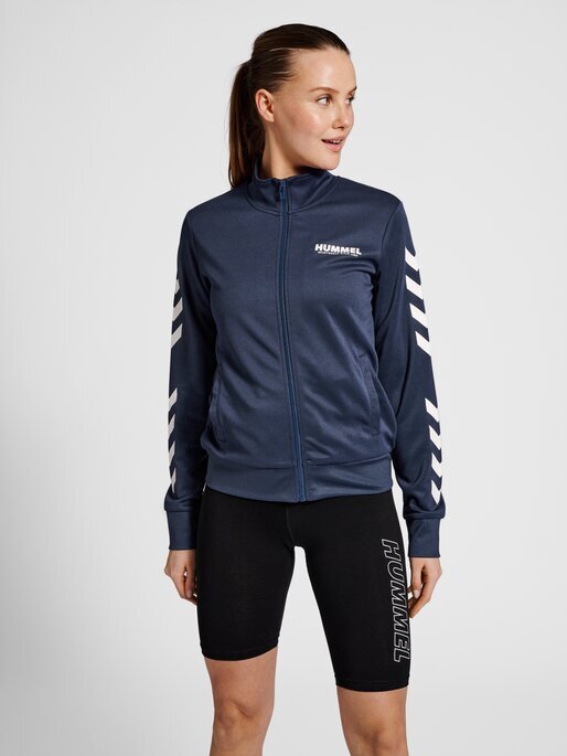Bluzonas moterims Hummel Legacy Poly, mėlynas kaina ir informacija | Sportinė apranga moterims | pigu.lt